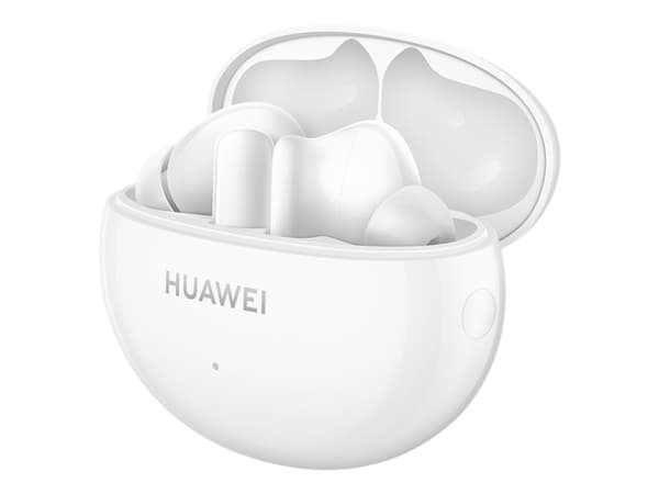 Huawei FreeBuds 5i - True wireless-hörlurar - inuti örat - Bluetooth - aktiv brusradering - keramikvit