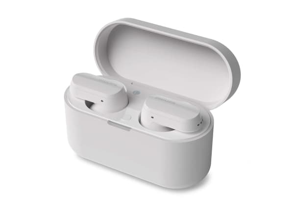 Philips TAT3508WT - True wireless-hörlurar med mikrofon - inuti örat - Bluetooth - aktiv brusradering - vit