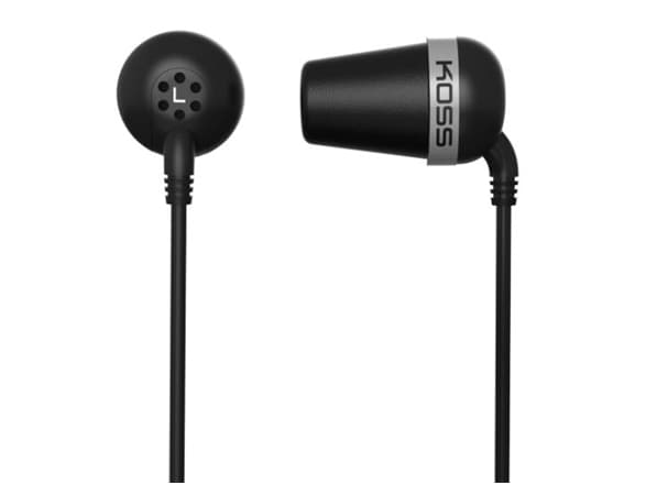 Koss The Plug, Hörlurar, Svart, 1,2 m, Kabel, Intraaural, 10 - 20000 hz
