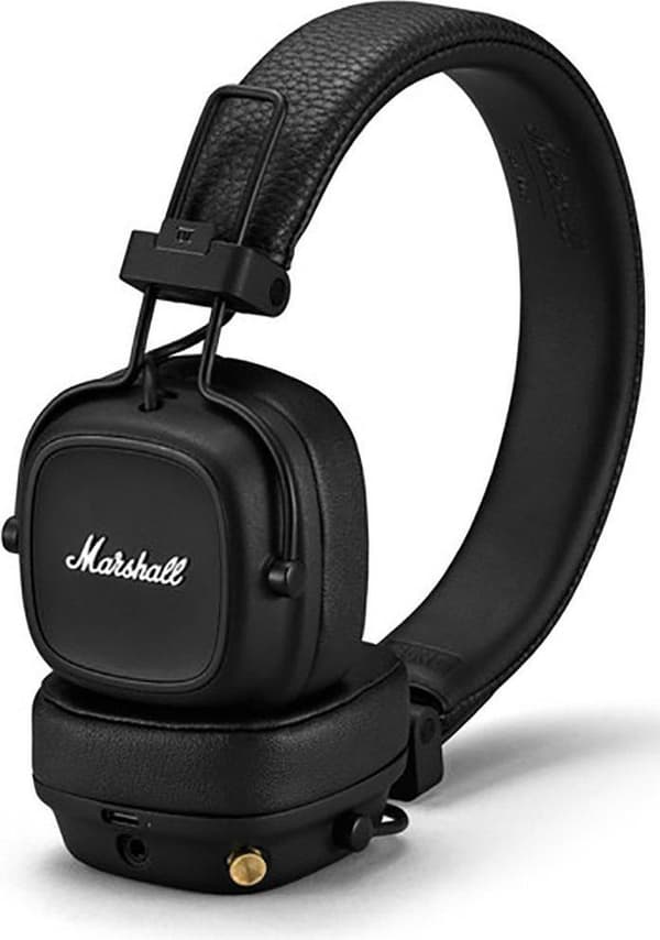 Sluchawki Marshall Major IV BT -kuulokkeet - musta