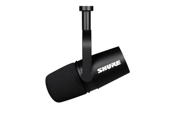 Shure MV7-X, studiomikrofon, 55 dB, 20 - 20000 Hz, 1,78 mV/Pa, 36 dB, 132 dB