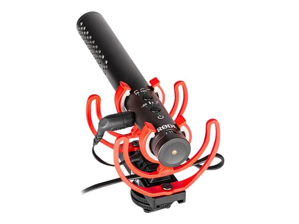 RØDE VIDEOMIC NTG, mikrofoni digikameraan, -26 dB, 20 - 20000 Hz, 24 Bit, Ledningsført, USB/3.5 mm