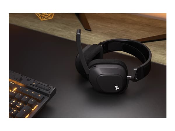 Corsair CA-9011295-EU, Langaton, Pelaaminen, 20 - 40000 Hz, 717 g, Kuulokkeet, Musta