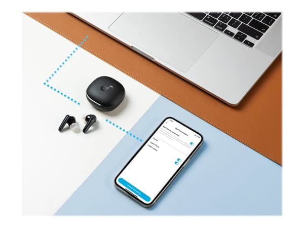 Soundcore Liberty 4 Wireless In Ear Hörlurar – True Wireless – Svart