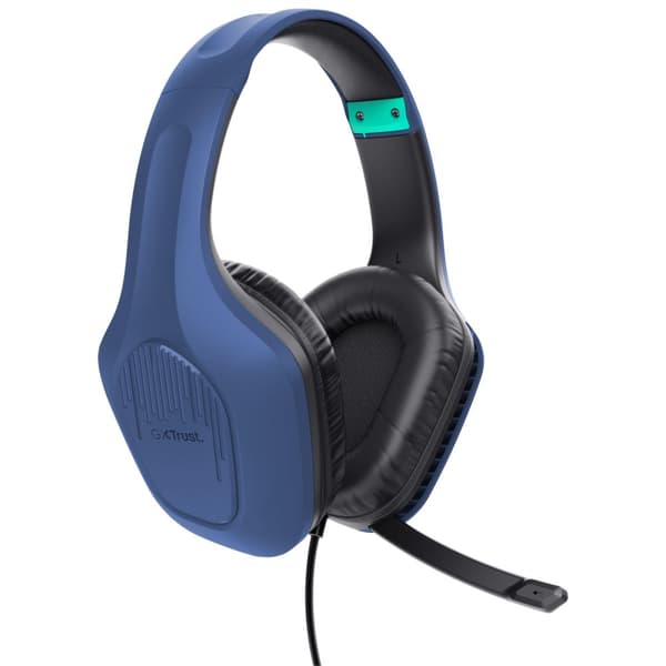 Trust GXT 415B Zirox Gamingheadset Blå