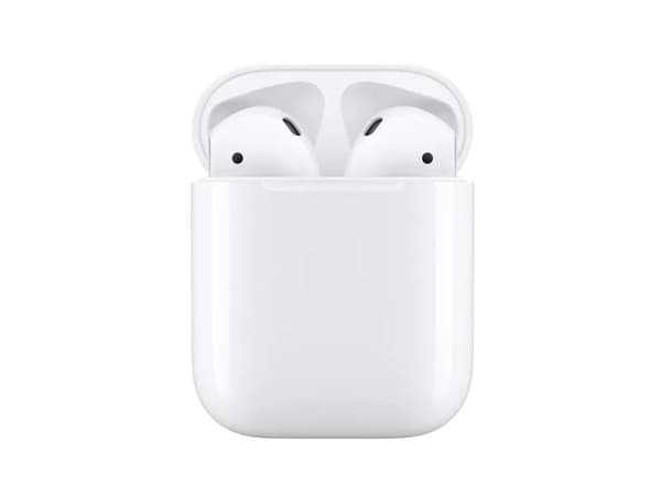 Apple AirPods with Charging Case - 2. generasjon - True wireless-hodetelefoner med mikrofon - ørepropp - Bluetooth