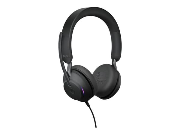 Jabra Evolve2 40 SE USB-C Mono Headset – Svart