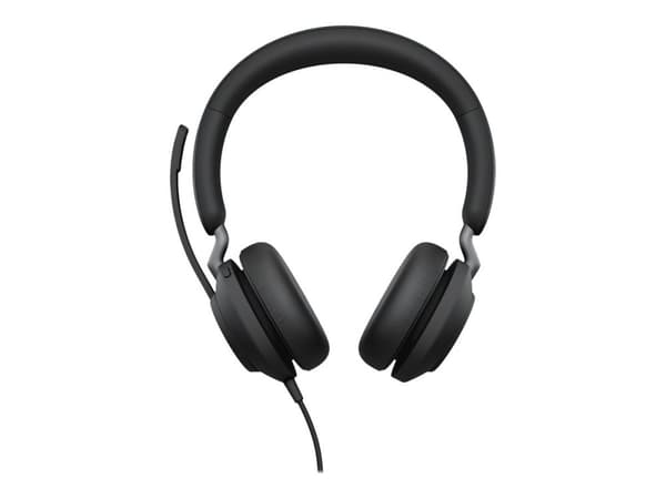 Jabra Evolve2 40 SE USB-C Mono Headset – Svart