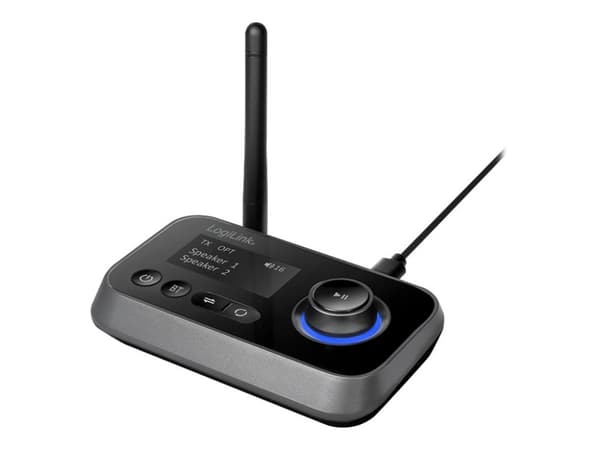 LogiLink Bluetooth Trådlös Ljudmottagare/-sändare – Svart