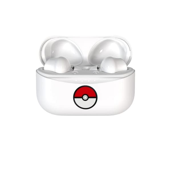 Pokemon Pokeball Wireless Earbuds White/Red One Size