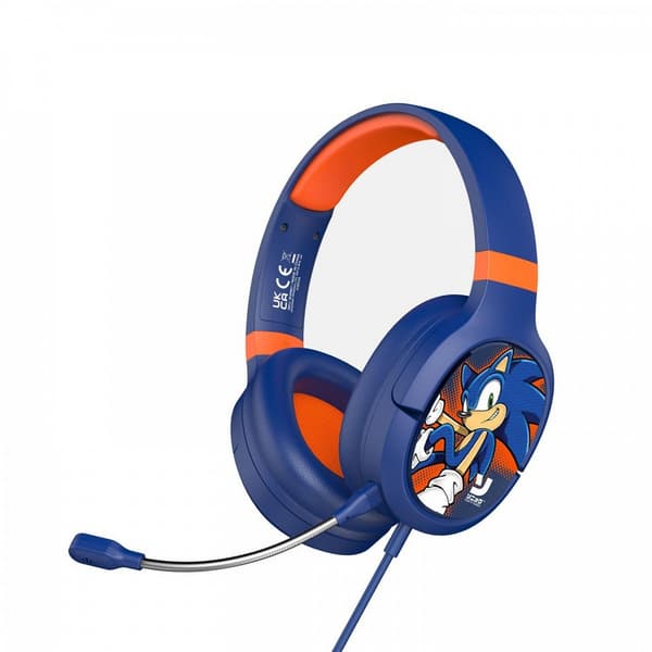 Sonic The Hedgehog Pro G1 Gaming Headphones Blue/Orange One Size