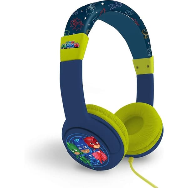 PJ Masks Childrens/Kids Icon On-Ear Headphones Navy Blue/Green One Size