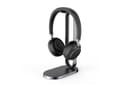 Miniatyrbild 2 av 5: Yealink BH76 - Headset - på örat - Bluetooth - trådlös - aktiv brusradering - USB-A via Bluetooth-adapter - svart - med laddningsställ - Optimerad fö