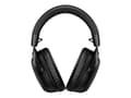 Miniatyrbilde 3 av 5: HyperX Cloud III - Hodesett - full størrelse - 2,4 GHz - trådløs - svart