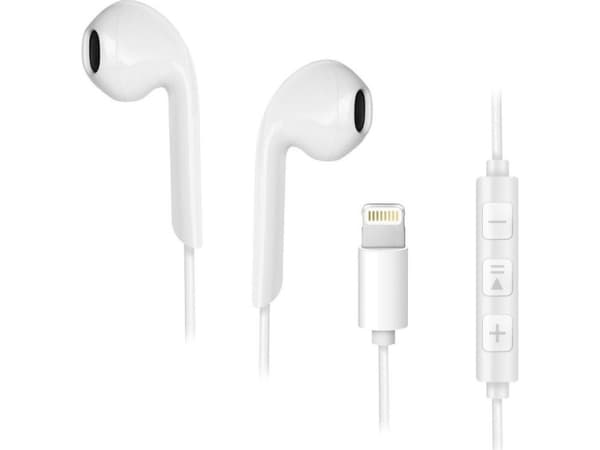 ForCell FORCELL hodetelefoner / stereohodetelefoner for Apple iPhone Lightning 8-pins hvit HR-ME25