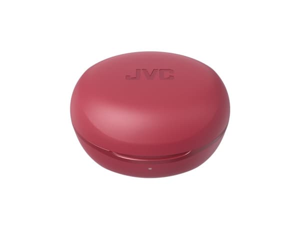 JVC HA-A6T - Gumy Mini - True wireless-hörlurar med mikrofon - inuti örat - Bluetooth - vattenmelonröd