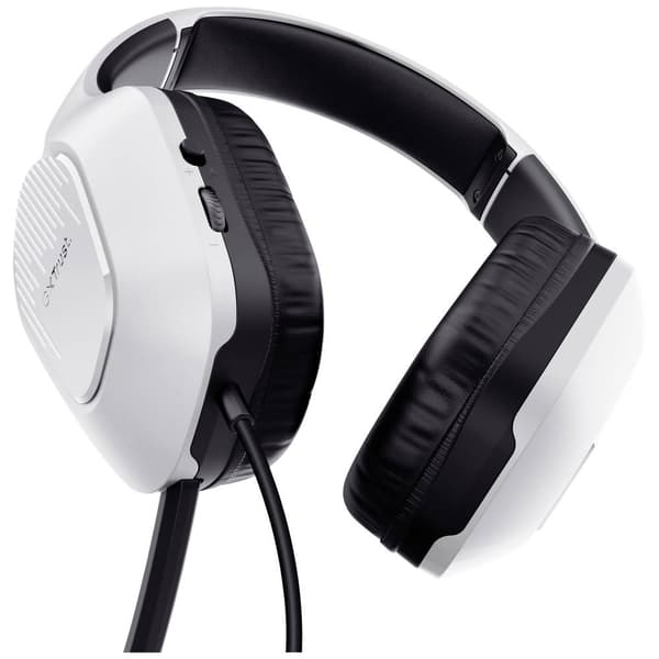 Trust GXT415PS ZIROX PS5 Spel Over Ear-hörlurar Sladd Stereo Vit