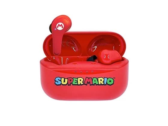 850091 - OTL Super Mario TWS Earphones Red ZD0894