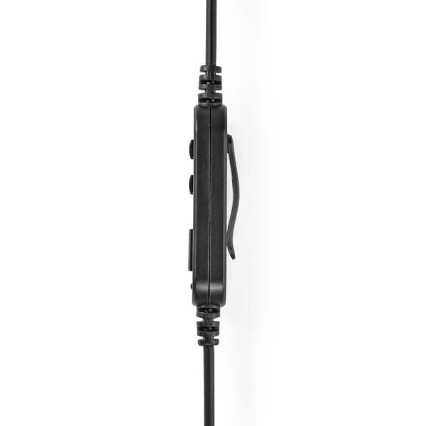 Nedis PC-headset | On-Ear-Kuulokkeet | Stereo | USB Type-A / USB Type-C™ | Kokoontaitettava Mikrofoni | Musta