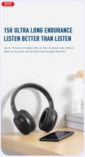 Pikkukuva 4 / 6: XO Bluetooth V5.2 Stereo Trådlösa Hörlurar, 15 Timmars Musiktid