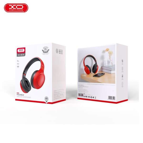 XO Bluetooth V5.2 Stereo Trådlösa Hörlurar, 15 Timmars Musiktid