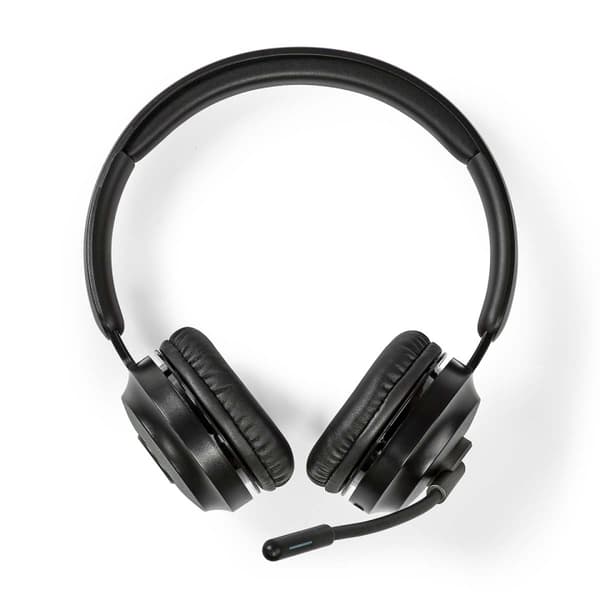 Nedis PC headset | On-Ear | Stereo | Bluetooth | Vikbara Mikrofon | Svart