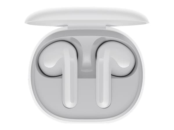 Xiaomi Redmi Buds 4 Lite - True wireless-hodetelefoner med mikrofon - ørepropp - Bluetooth - aktiv støydemping - hvit