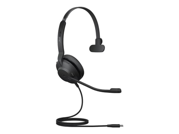 Jabra Evolve2 30 SE MS Mono - Hodesett - on-ear - kablet - USB-C - lydisolerende - Certified for Microsoft Teams