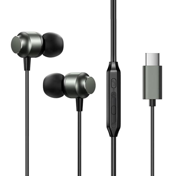 JOYROOM in-ear-hörlurar mikrofon HiFi USB-C trådbundna hörlurar