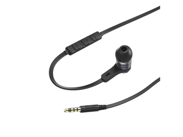 Hama Intense, Ledningsført, Opkald/musik, 20 - 20000 Hz, 15 g, Headset, Anthracit, Sort