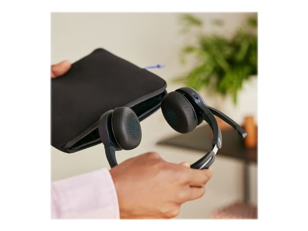 Cisco Headset 722 - Headset - på örat - Bluetooth - trådlös - kolsvart - Cisco Webex Certified