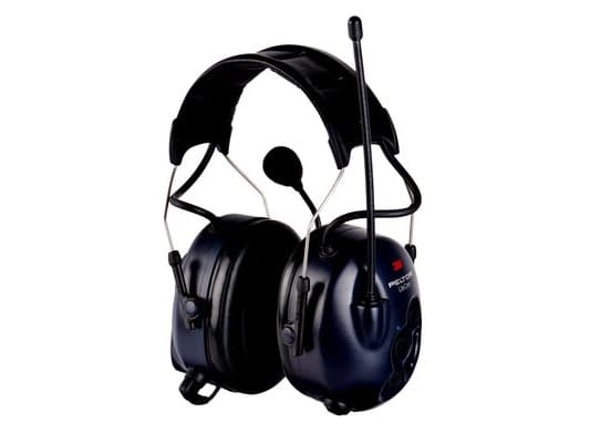 3M PELTOR LiteCom, Trådløs, 394 g, Hodesett, Sort, Blå
