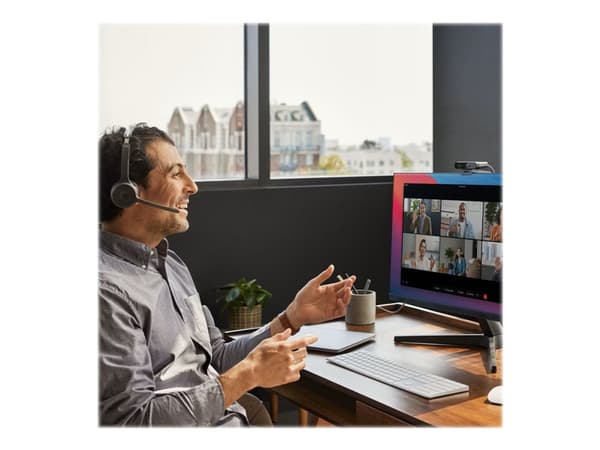 Cisco Headset 721 - Headset - på örat - Bluetooth - trådlös - kolsvart - Cisco Webex Certified
