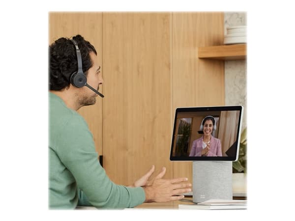 Cisco Headset 721 - Headset - på örat - Bluetooth - trådlös - kolsvart - Cisco Webex Certified