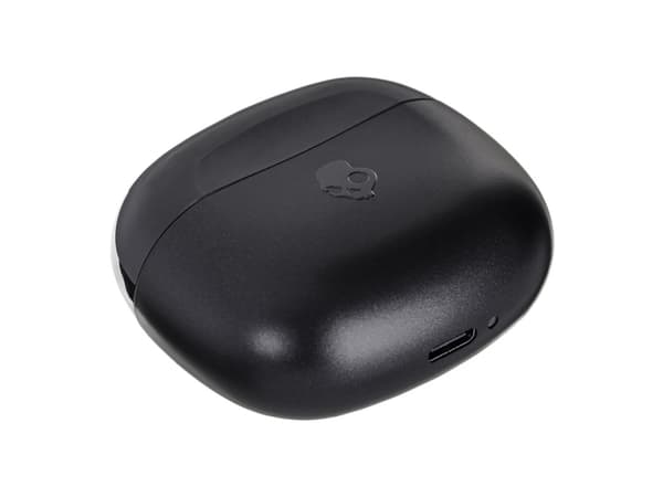Skullcandy Rail - Todelliset langattomat kuulokkeet mikrofonilla - in-ear - Bluetooth - aktiivinen melunvaimennus - tosi musta
