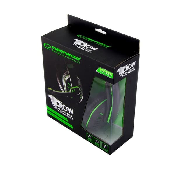 Gaming headset med mikrofon Esperanza EGH330G