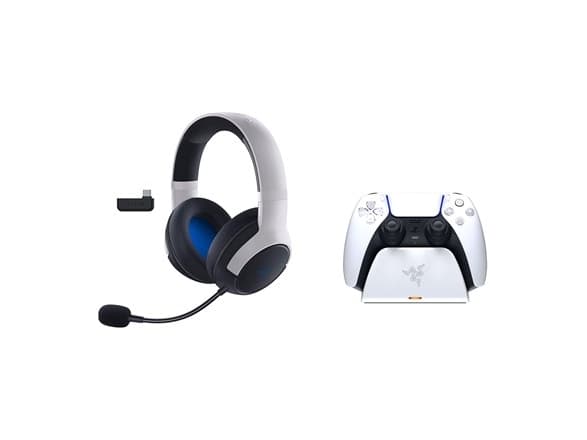 Razer Kaira Gaming Headset Xboxille &amp; Razer latausteline, valkoinen - Legendary Duo Bundle Razer
