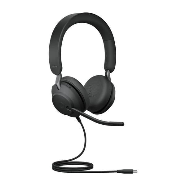 Kuulokkeet mikrofonilla GN Audio Evolve2 40 SE Musta
