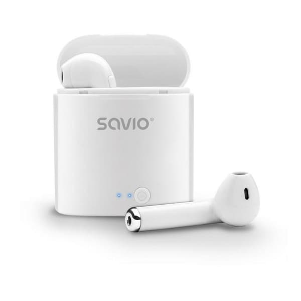 Bluetooth hovedtelefoner Savio TWS-01 Hvid