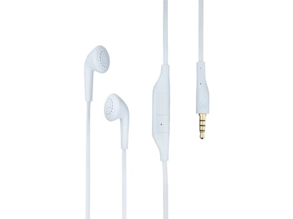 Nokia WH-207, Koblet med ledninger (ikke trådløs), 60 - 20000 Hz, Samtaler/musikk, 14 g, Hodesett, Sort, Hvit