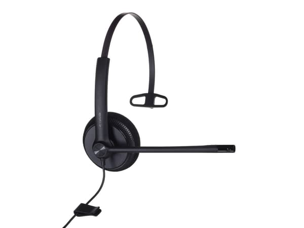Yealink YHS34 Lite Mono, Langallinen, Toimisto/puhelukeskus, 20 - 20000 Hz, Kuulokkeet, Musta