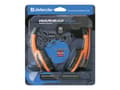 Miniatyrbilde 4 av 5: Defender Warhead G-120 - Gaming - hodesett - on-ear - kablet - 3,5 mm jakk - svart, oransje