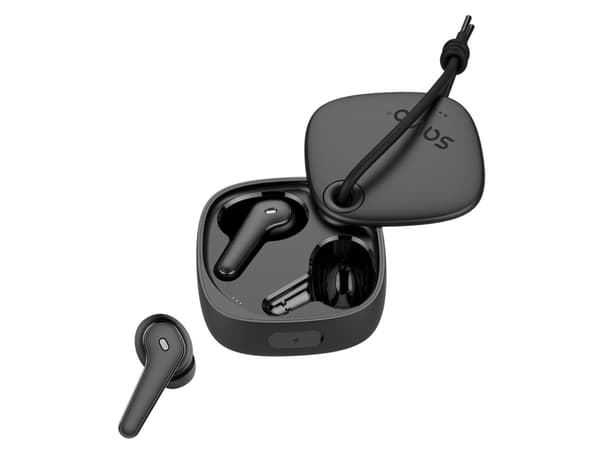 Savio TWS-11, True Wireless Stereo (TWS), Samtaler/musikk, Hodesett, Sort