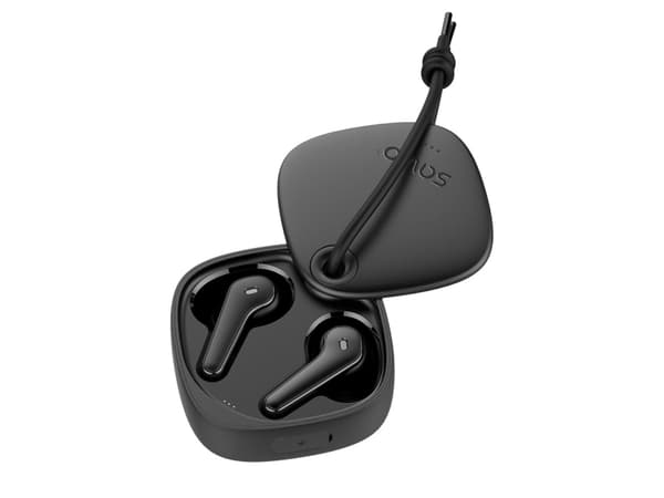 Savio TWS-11, True Wireless Stereo (TWS), Samtaler/musikk, Hodesett, Sort