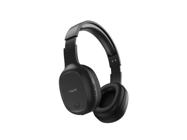 Havit PRO Bluetooth Kulaklik Siyah, Ledning & Trådløs, Samtale/Musikk/Sport/Hverdag, Hodesett, Sort