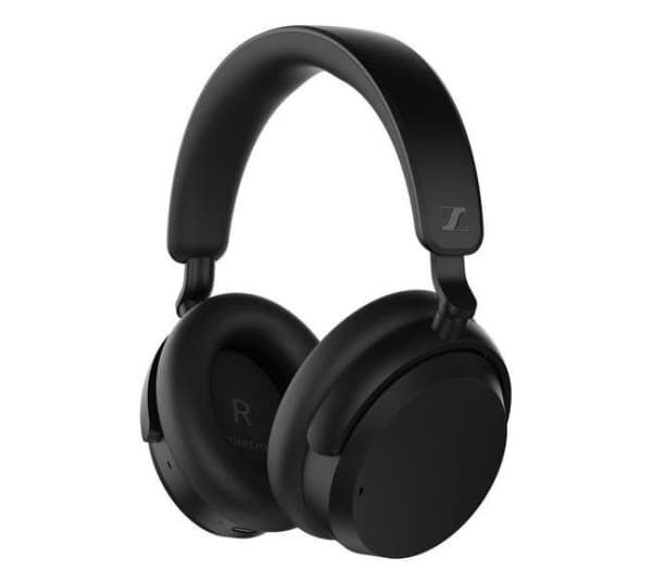 Sennheiser ACCENTUM Wireless - Hodetelefoner med mikrofon - full størrelse - Bluetooth - trådløs - aktiv støydemping - svart