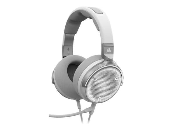 CORSAIR Gaming Virtuoso PRO - Headset - fullstorlek - kabelansluten - vit