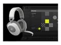 Pikkukuva 4 / 5: Corsair HS65, Langaton, 20 - 20000 Hz, Pelaaminen, 591 g, Kuulokkeet, Valkoinen