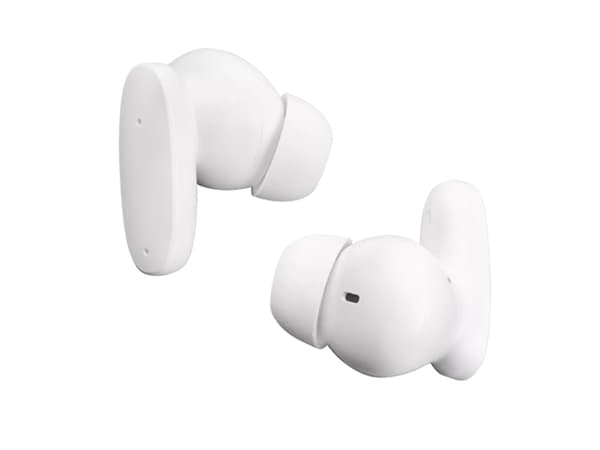 Denver TWE-49ENC, True Wireless Stereo (TWS), Samtal/musik, Headset, Vit
