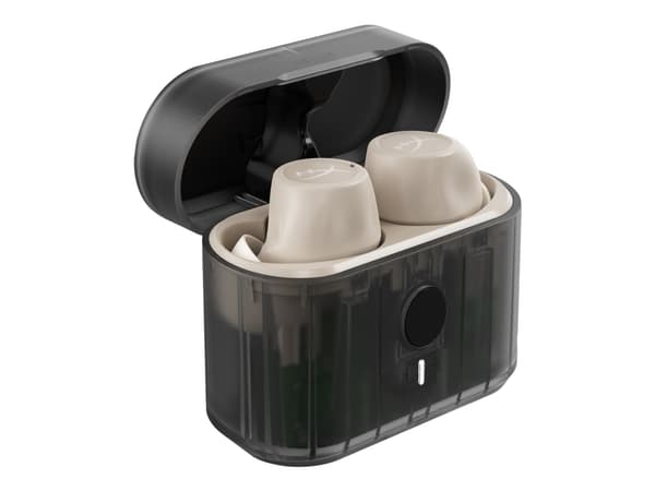 HyperX Cirro Buds Pro -nappikuulokkeet, hiekka, Langaton, Puhelut/Musiikki, 20 - 20000 Hz, Kuulokkeet, Rusketus